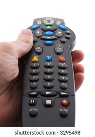 Holding remote control