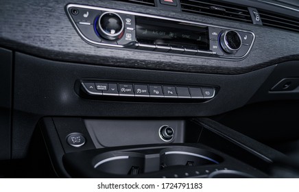 Holdorf, Germany  - 11.April.2020: New 
 Audi A4 Avant  - Interior - Shutterstock ID 1724791183