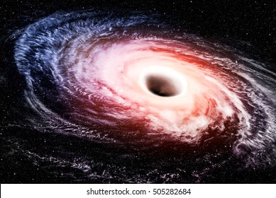 hole black space way fiction hydrogen nebula galaxy white earth cloud cosmic atmosphere explosion meteorite deep star concept - stock image. Elements of this image furnished by NASA. - Shutterstock ID 505282684