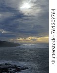 Hole in the clouds