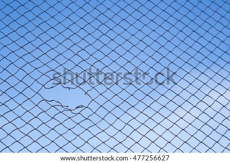 Similar – Image, Stock Photo running Net Wire