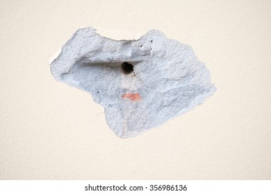 Hole on the wall