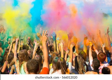 Holi festival of color