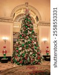 Holiday Decorations at the Omni William Penn Hotel