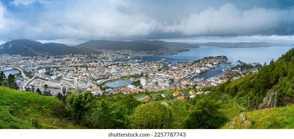 Premium Photo  Bergen city in norway
