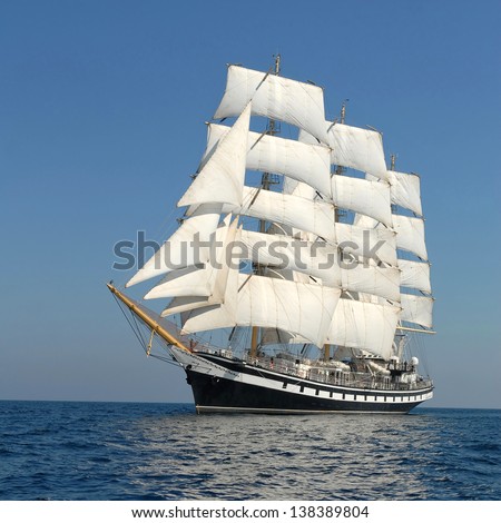holiday on a sailing ship