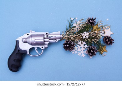 Christmas Gun Images, Stock Photos &amp; Vectors | Shutterstock