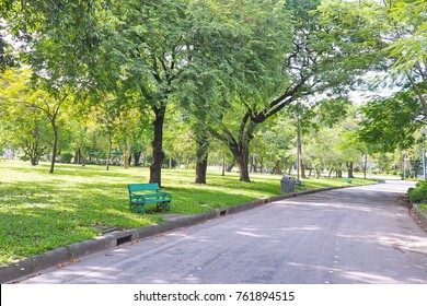 Holidays Bangkok Public Parkfamily Activitiesnature Background Stock ...