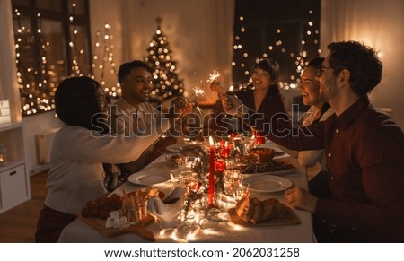 Similar – Image, Stock Photo lights at the christmas market