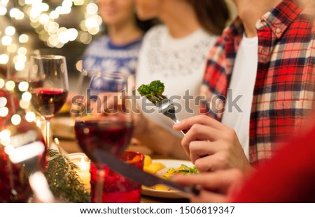 Similar – Image, Stock Photo Close up broccoli in a farm. Big broccoli plantation.