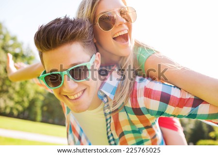 Similar – Image, Stock Photo Cute boy happiness having bath