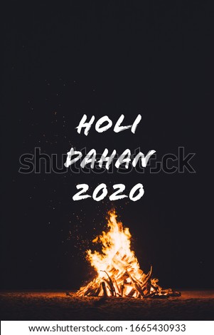 Holika Dahan, Holi dahan is celebrated on the occasion of Holi festival in india the festival of colours.