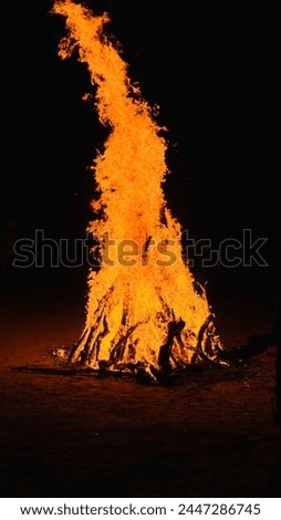 Holika Dahan: Traditional Bonfire on Holi Festival