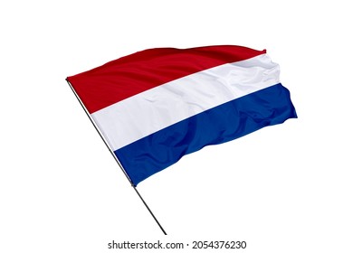 Holland Flag On A White Background