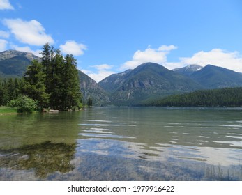 Holland Lake In Northwest Montana