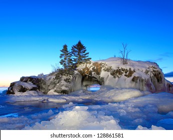 Hollow Rock On The Lake Superior North Shore In Minnesota