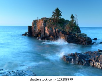 Hollow Rock On The Lake Superior North Shore In Minnesota