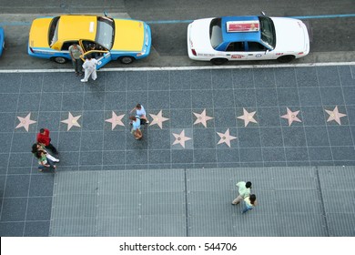 Hollywood Boulevard From Above
