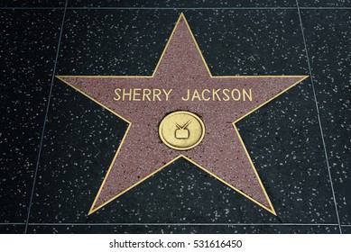 HOLLYWOOD, CA - DECEMBER 06: Sherry Jackson Star On The Hollywood Walk Of Fame In Hollywood, California On Dec. 6, 2016. 