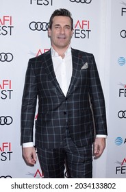 HOLLYWOOD, CA USA - NOV 20 2019:  Jon Hamm Arrives To The AFI FEST 2019 