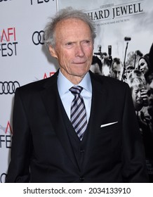 HOLLYWOOD, CA USA - NOV 20 2019:  Clint Eastwood Arrives To The AFI FEST 2019 