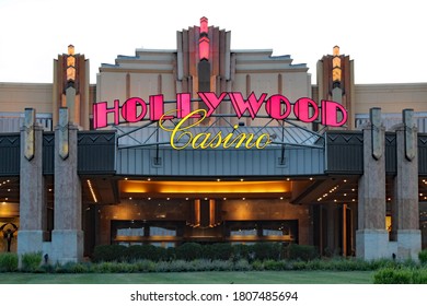Hollywood Casino main entrance located at 1968 Miami Street, Toledo, OH 43605/Lucas County/USA. Photo taken on July ‎21, ‎2020.