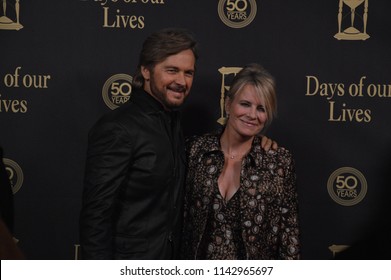 Hollywood, CA/USA - November 7, 2015: Actors Mary Beth Evans And Stephen Nichols Attend The Days Of Our Lives 50th Anniversary Party.