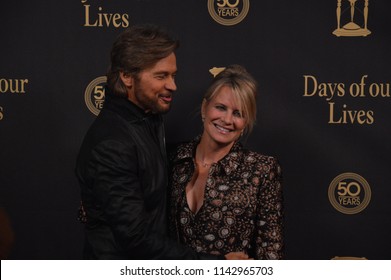 Hollywood, CA/USA - November 7, 2015: Actors Mary Beth Evans And Stephen Nichols Attend The Days Of Our Lives 50th Anniversary Party.