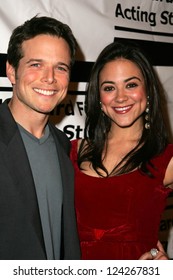 HOLLYWOOD - DECEMBER 07: Scott Wolf And Camille Guaty At Howard Fine's Ball Of Fire December 07, 2006 In Boardners, Hollywood, CA.