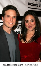 HOLLYWOOD - DECEMBER 07: Scott Wolf And Camille Guaty At Howard Fine's Ball Of Fire December 07, 2006 In Boardners, Hollywood, CA.