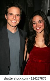 HOLLYWOOD - DECEMBER 07: Scott Wolf And Camille Guaty At Howard Fine's Ball Of Fire December 07, 2006 In Boardners, Hollywood, CA.