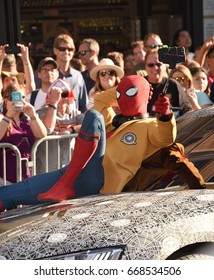 HOLLYWOOD - JUN 28:  SpiderMan Arrives To The 