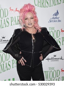 HOLLYWOOD - NOV 27:  Cyndi Lauper arrives to the 85th Annual Hollywood Christmas Parade  on November 27, 2016 in Hollywood, CA                