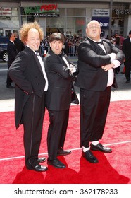 HOLLYWOOD, USA - Sean Hayes, Chris Diamantopoulos and Will Sasso at the World Premiere of "The Three Stooges: The Movie" held at the Grauman's Chinese Theater in Los Angeles, USA on April 7, 2012.