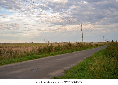 Holme Fen Road Peterborough, Cambridgeshire, England.