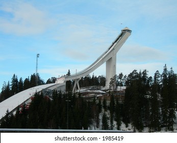 Holmenkollen Ski Jump In Oslo