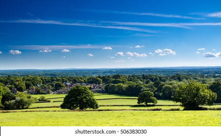 Holmwood Common In Surrey At The Foot Of The North Downs And The Surrey Hills