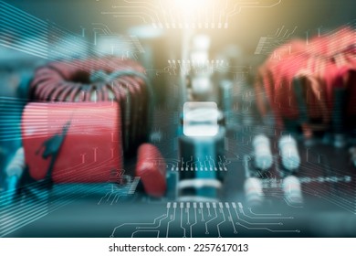 The hologram microchip inside the CPU characterizes the brain processing system hardware and command system software and new technologies. for analyzing and researching business ideas, innovations