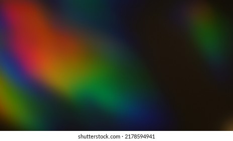Holographic Abstract Multicolored Backgound Photo Overlay  Screen Mode for Vintage Retro Looking  Rainbow Light Leaks Prism Colors  Trend Design Creative Defocused Effect  Blurred Glow Vintage 