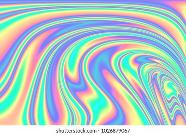
Holographic  background with rainbow iridescent strains. Illustration of color interference. - Shutterstock ID 1026879067