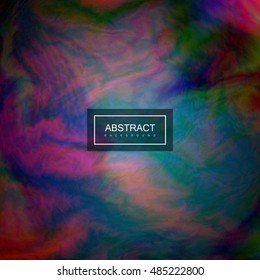 Holographic or glitch abstract vector background. Vector illustration for creative cover, brochure, banner, flyer design - Shutterstock ID 485222800
