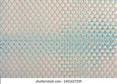 Holographic Mermaid Fish Scales Iridescent Faux Leather Texture Background.