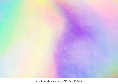 Holographic Rainbow Foil Iridescent Texture Abstract Hologram Background