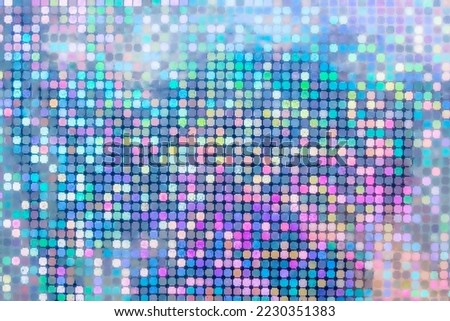 Holographic rainbow foil iridescent texture abstract hologram background