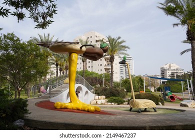 Holon Israel 24.04.2022 Story Gardens Complex In Holon