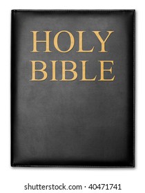 Holy Bible Isolated On White Background Stock Photo 40471741 | Shutterstock