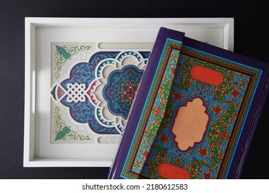 Holy Book Koran Islamic Design Tray Stock Photo 2180612583 | Shutterstock