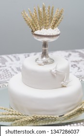 Holy Communion Cake Celebration White 