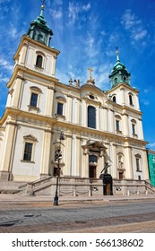 Holy Cross Church In Warsaw, Poland