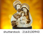 Holy family of the Catholic Church - Jesus, Mary and Joseph, Sao Jose, baby Jesus - St Joseph - Mary